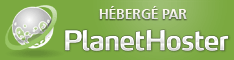 Hébergé par PlanetHoster