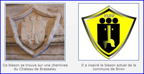 pseudo-blason de BIRON