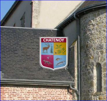 pseudo-blason de CHATENOY