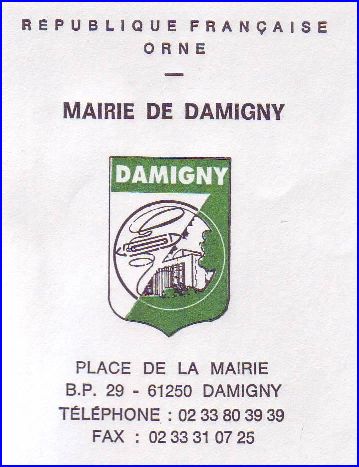 pseudo-blason de DAMIGNY