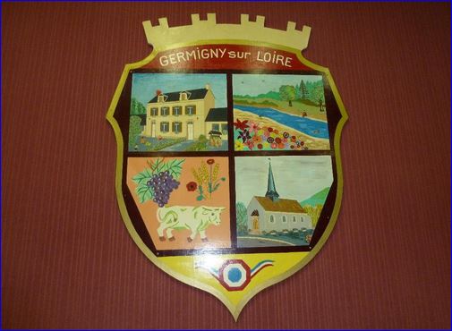 pseudo-blason de GERMIGNY SUR LOIRE