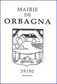 pseudo-blason de ORBAGNA