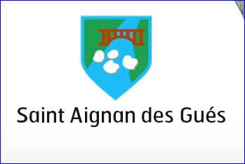 pseudo-blason de SAINT AIGNAN DES GUES