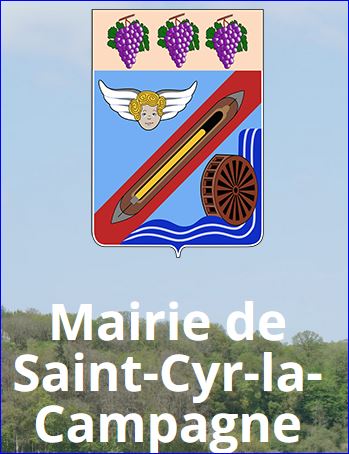 pseudo-blason de SAINT CYR LA CAMPAGNE