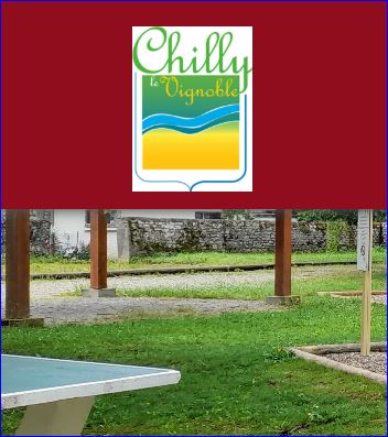 Pseudo-blason de CHILLY LE VIGNOBLE