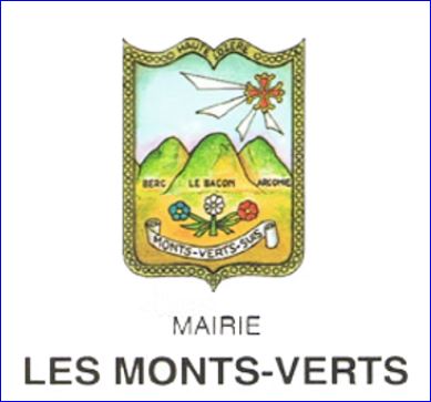 Pseudo-blason de LES MONTS VERTS