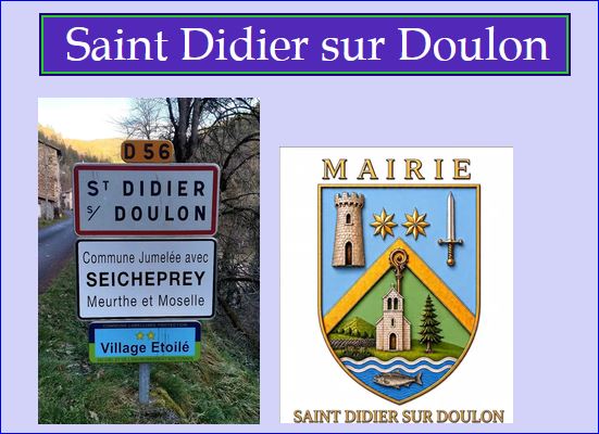 Pseudo-blason de SAINT DIDIER SUR DOULON